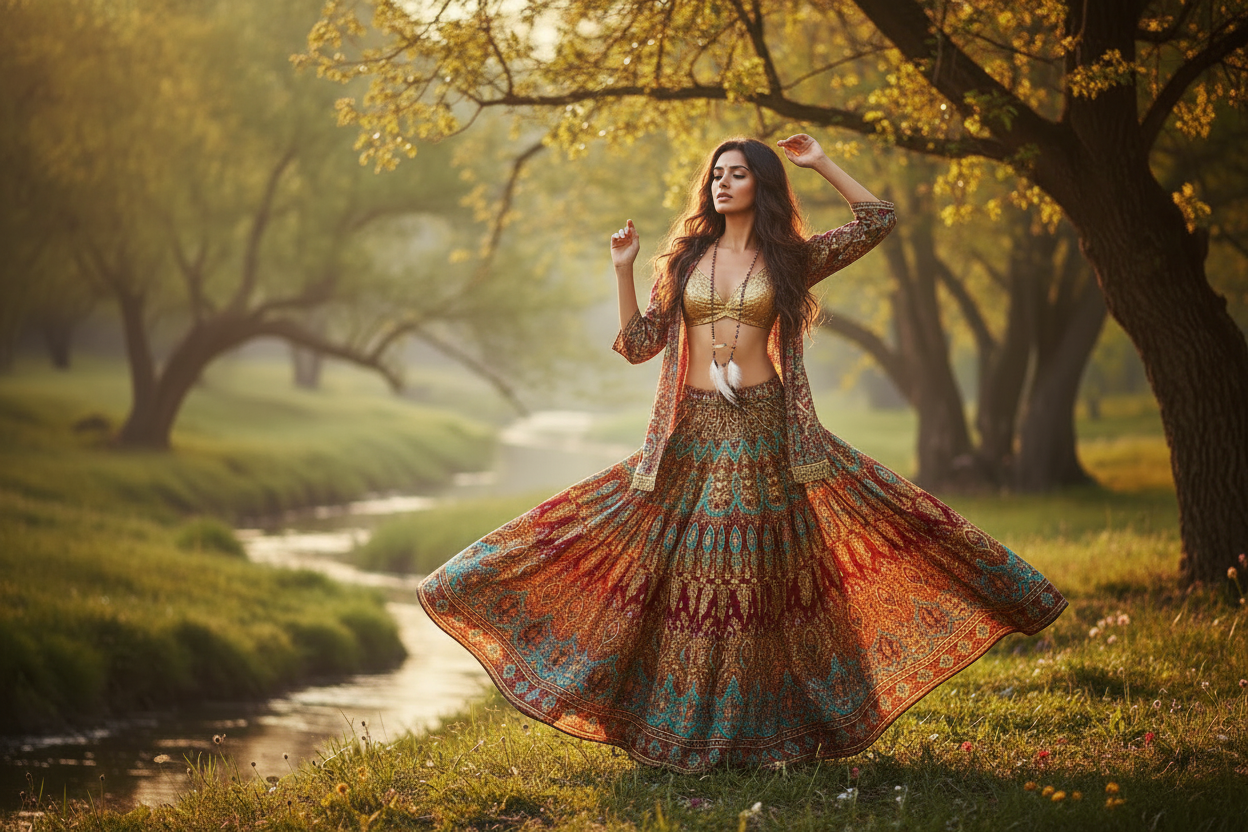 Skirt, Wraper & Plazzo