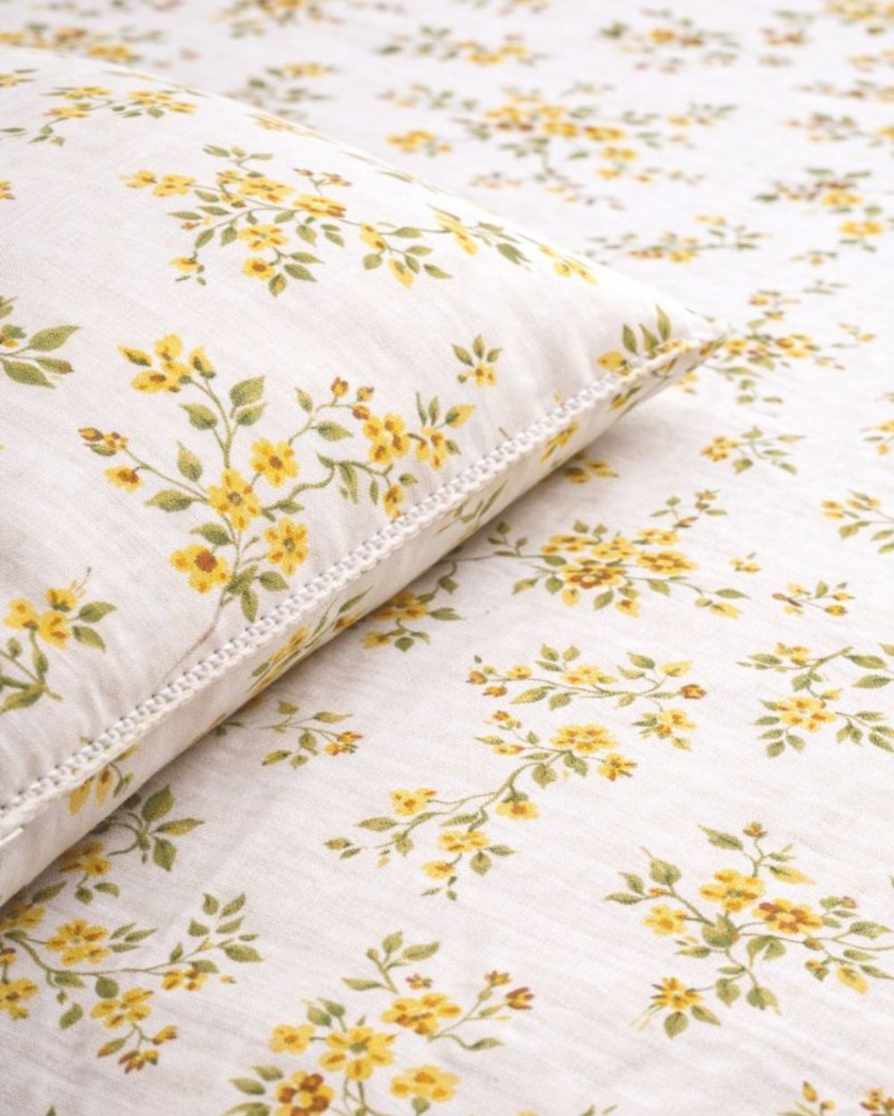 Vani|Queen Cotton Bed Set (6ft x 7ft)|White