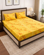 Vani|Queen Cotton Bed Set (6ft x 7ft)|