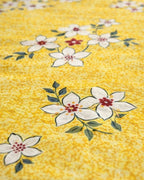 Priya| Budget Cotton Queen Sheet Set (6ft x 7ft)|Yellow