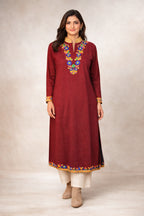 Free Size| Premium Woolen Kurti| Black