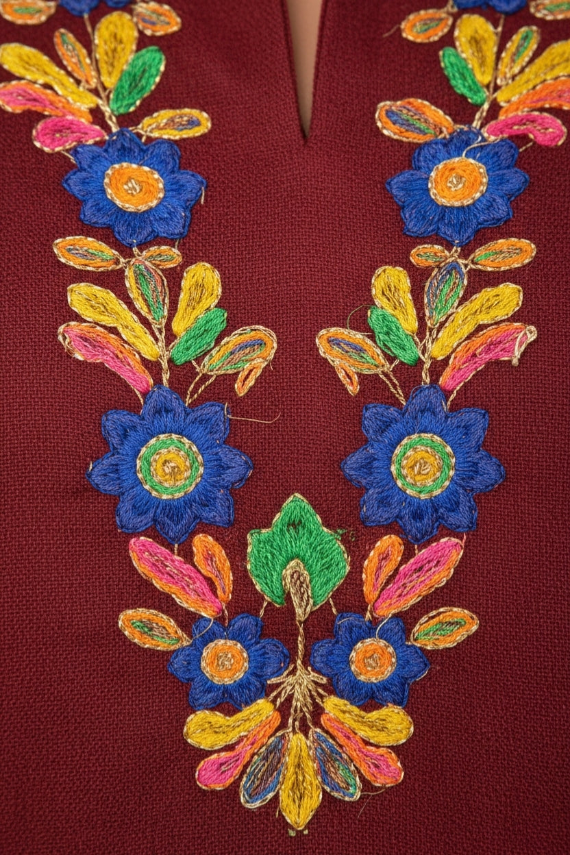 Free Size| Premium Woolen Kurti| Black