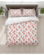 Medium| Pure Cotton Double Sheet Set (5ft x 7ft) + 2 Pillow Covers | White