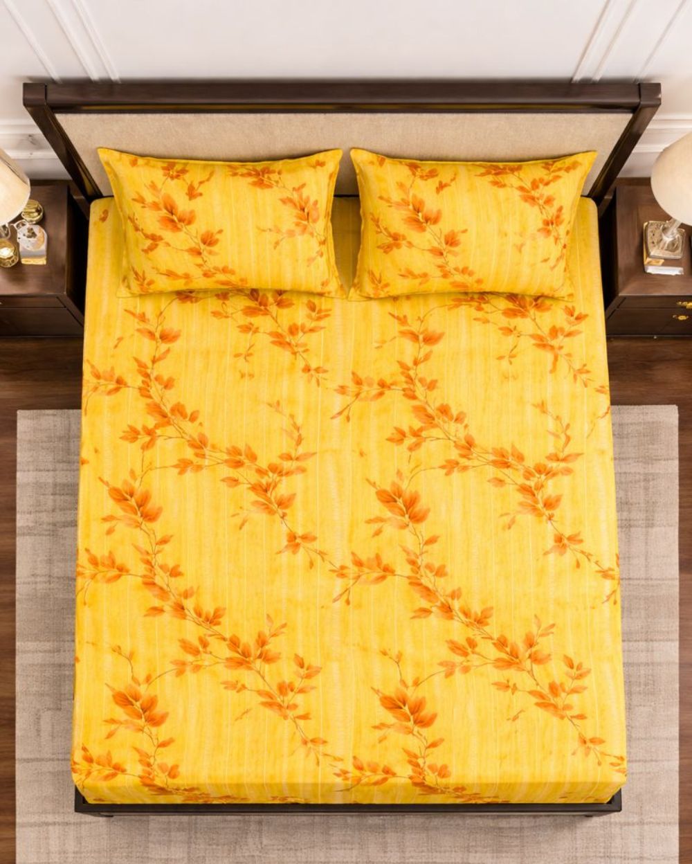 Vani|Queen Cotton Bed Set (6ft x 7ft)|