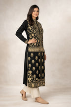 Free Size| Premium Woolen Kurti| Black