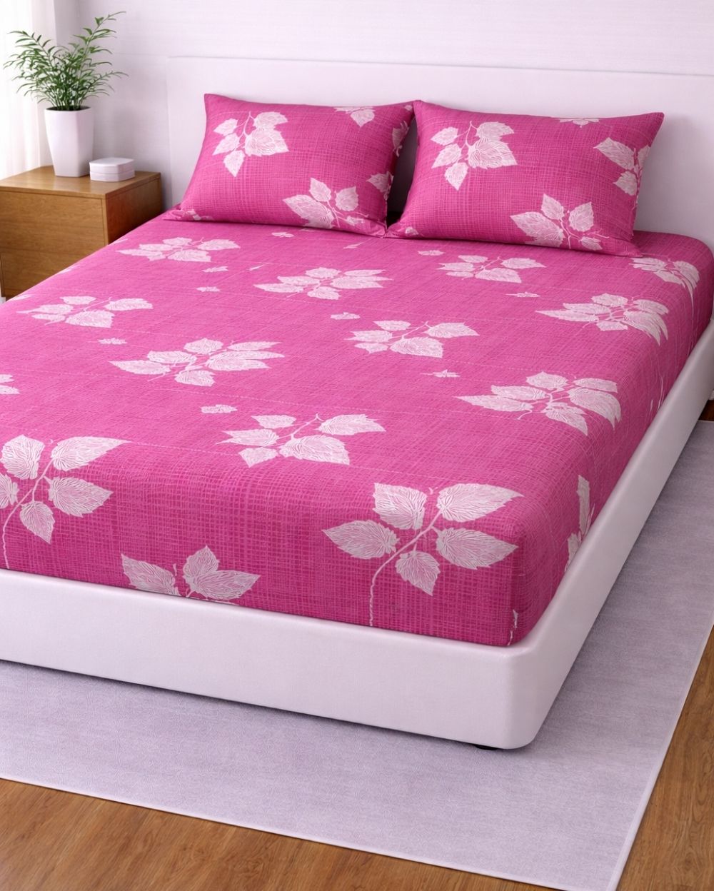 Sunflower (7x9ft)| Pure Cotton King Bedsheet - Rani
