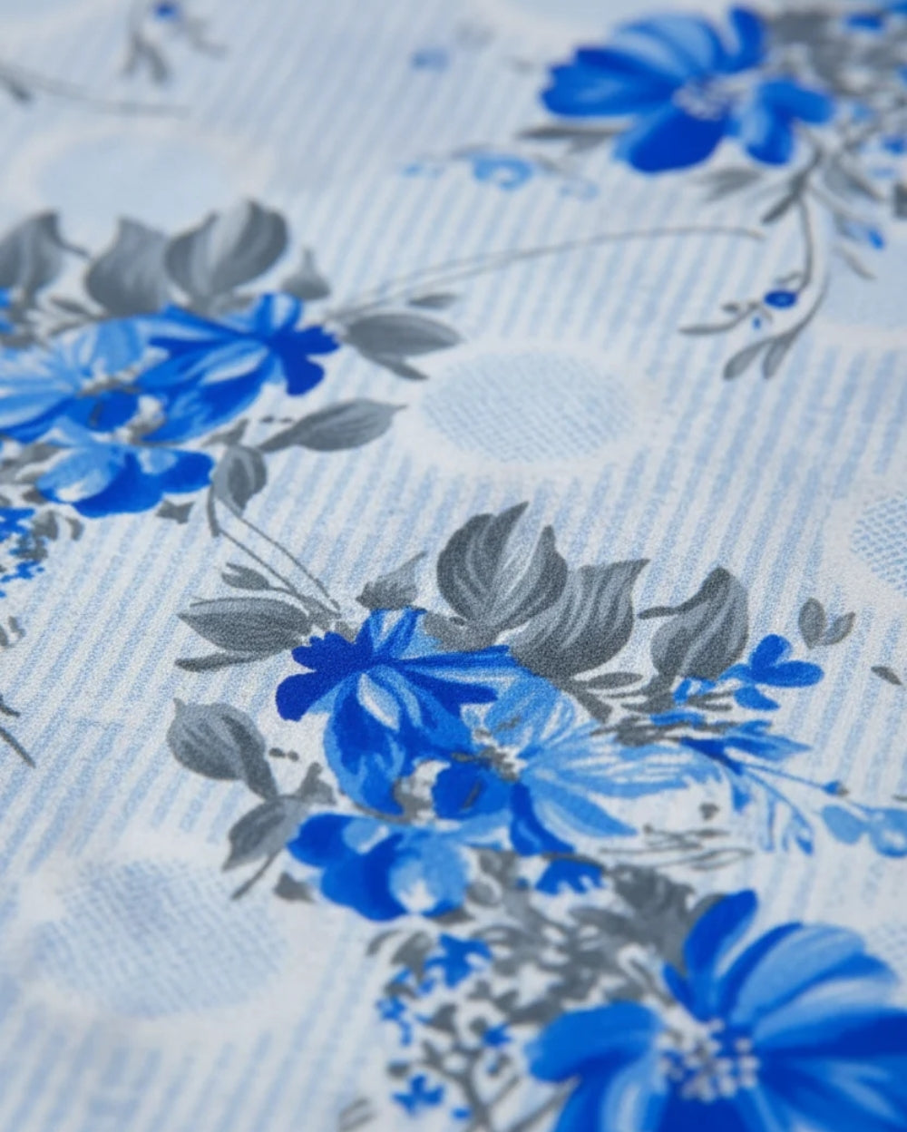 Medium| Pure Cotton Double Sheet Set (5ft x 7ft) + 2 Pillow Covers | Blue