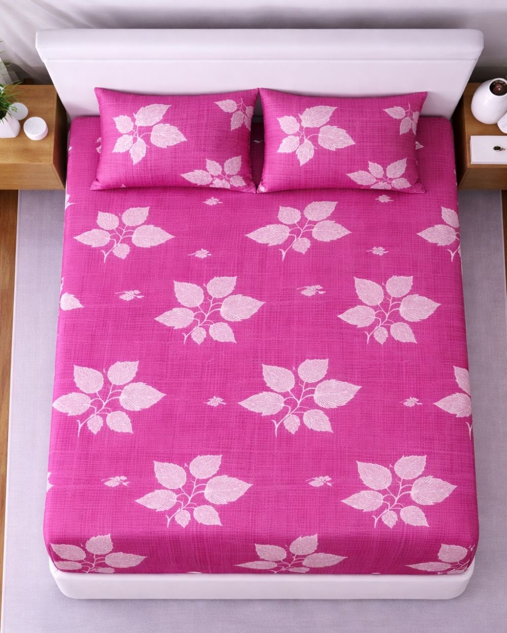 Sunflower (7x9ft)| Pure Cotton King Bedsheet - Rani