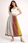 Ladies Cotton Printed Skirt| Multicolour