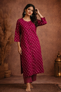 XXL SIZE| Premium Cotton 2 Pieces Print Kurti/Salwar Suit| Rani