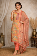 L SIZE| Premium Cotton 3 Pieces Print Kurti/Salwar Suit| Floral