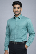 XXL Size| Men Plain Shirt Full Sleve| Green