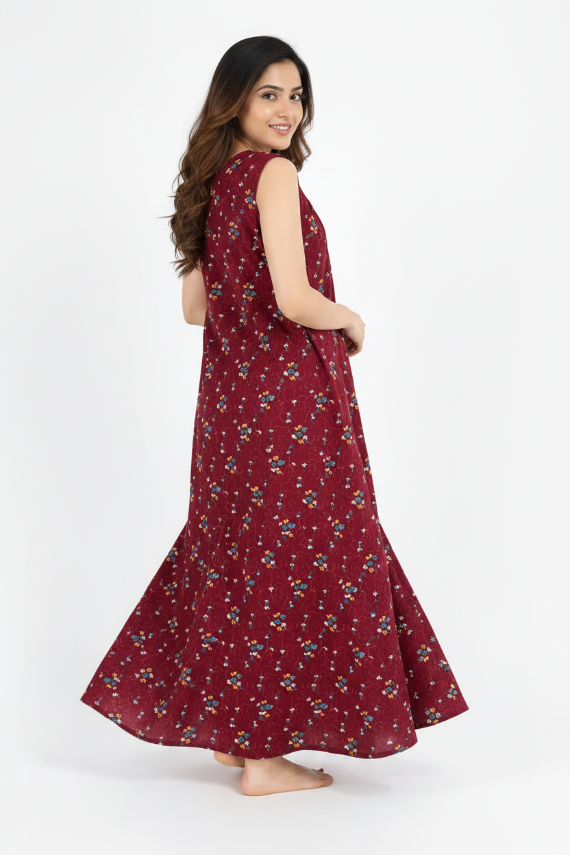 Back angle over shoulder