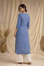 Back view over shoulder