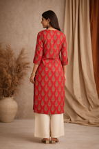 Back view over shoulder