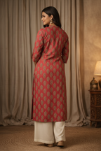 Back view over shoulder