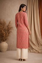 Back view over shoulder