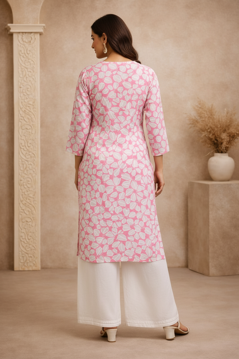 Back view over shoulder