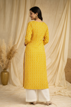 Back view over shoulder