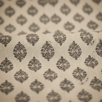 Block print detail close-up