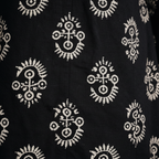 Block print detail close-up