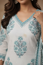 Close-up embroidery details