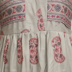 Close-up mixed print detail