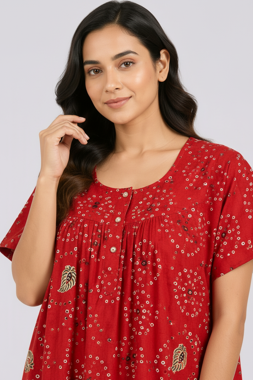 Close Up Neckline Shot