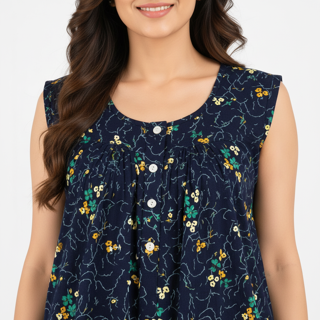 Close-Up Neckline