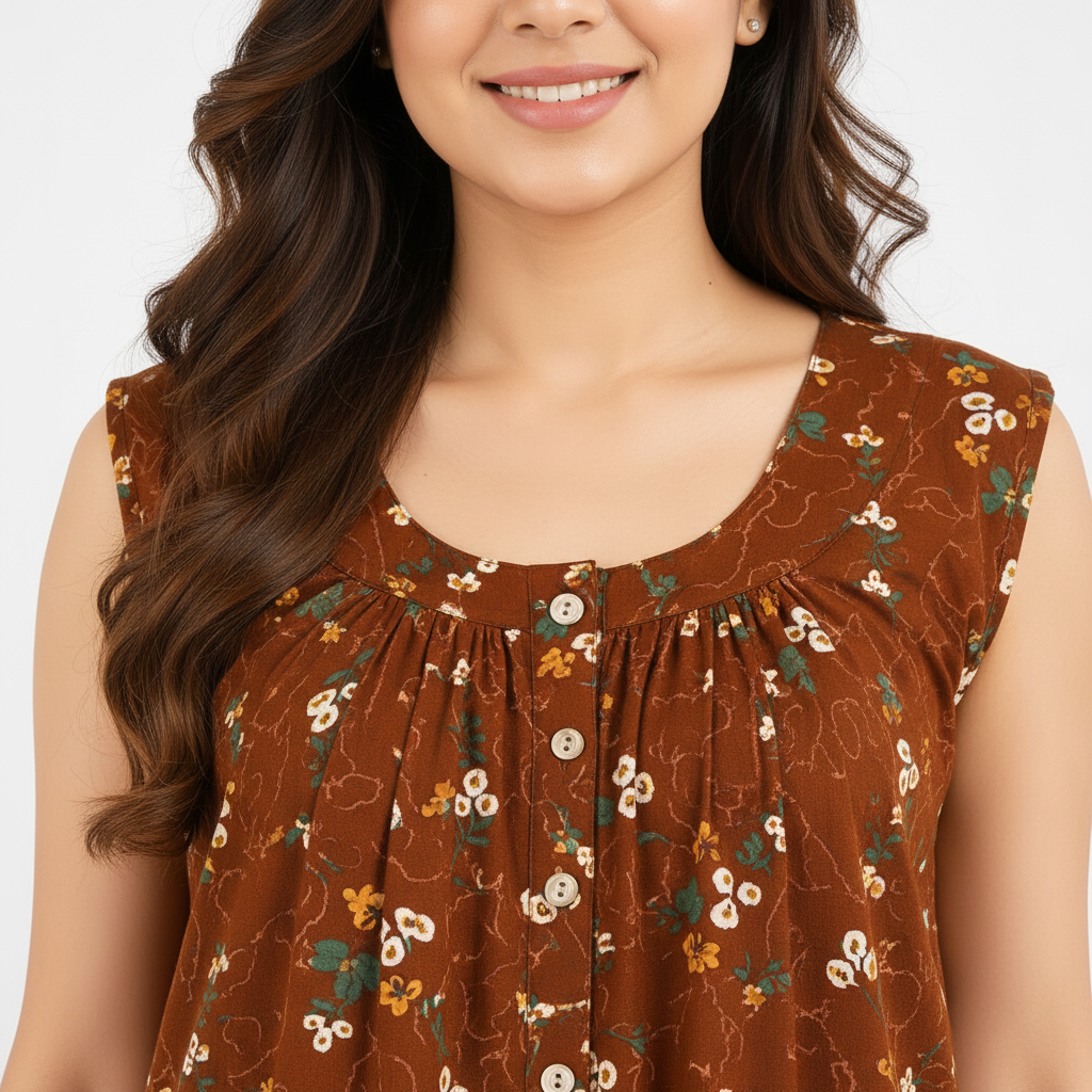 Close-Up Neckline