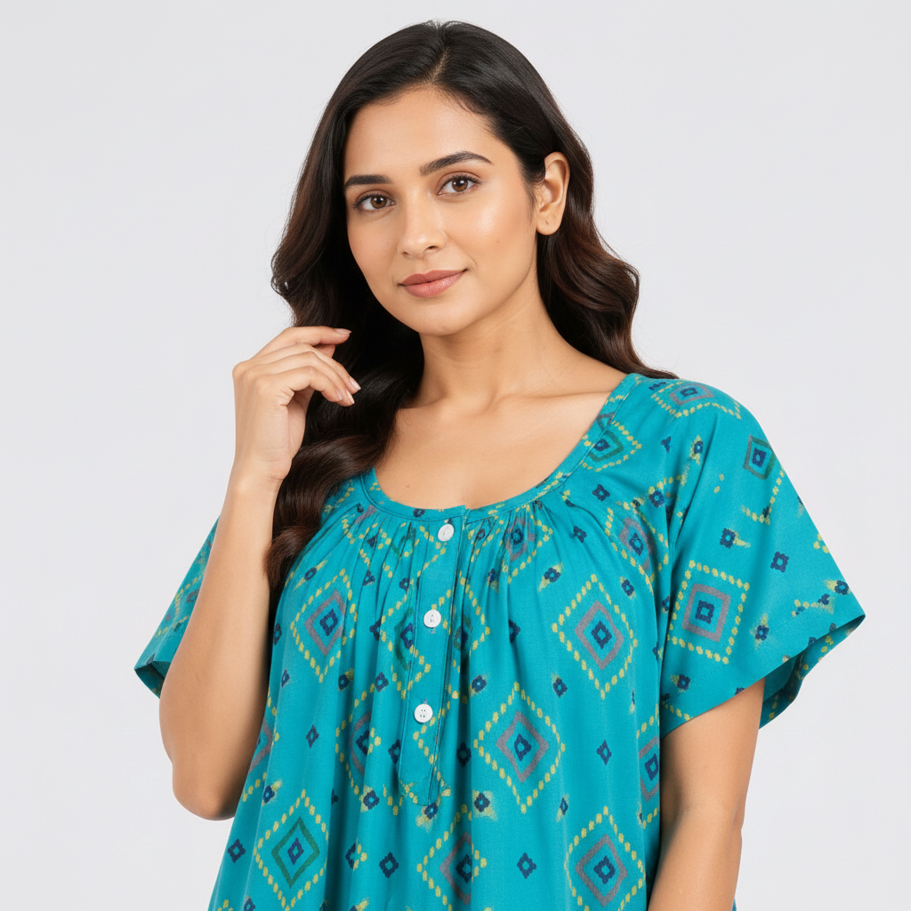 Close-Up Neckline