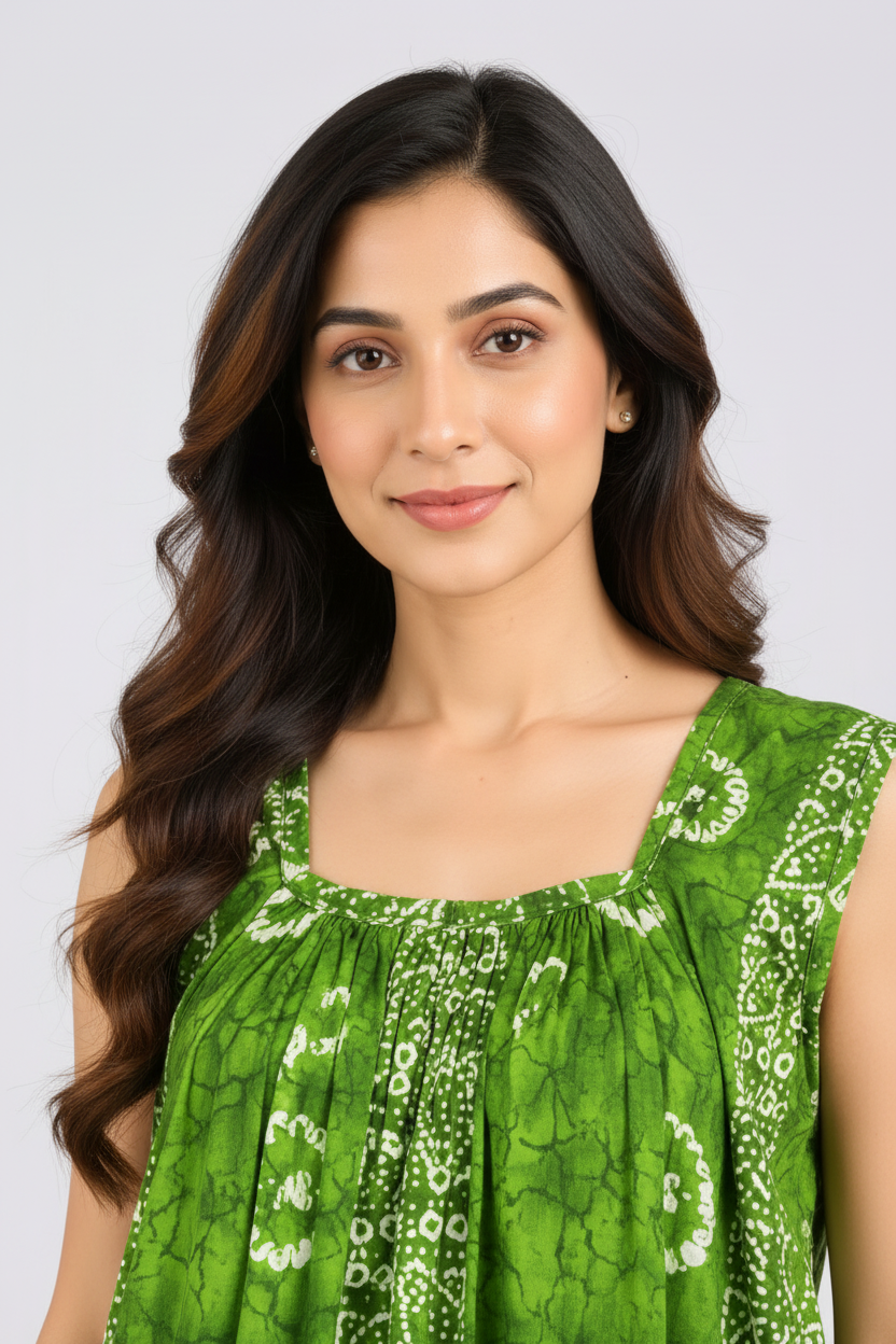 Close Up Neckline