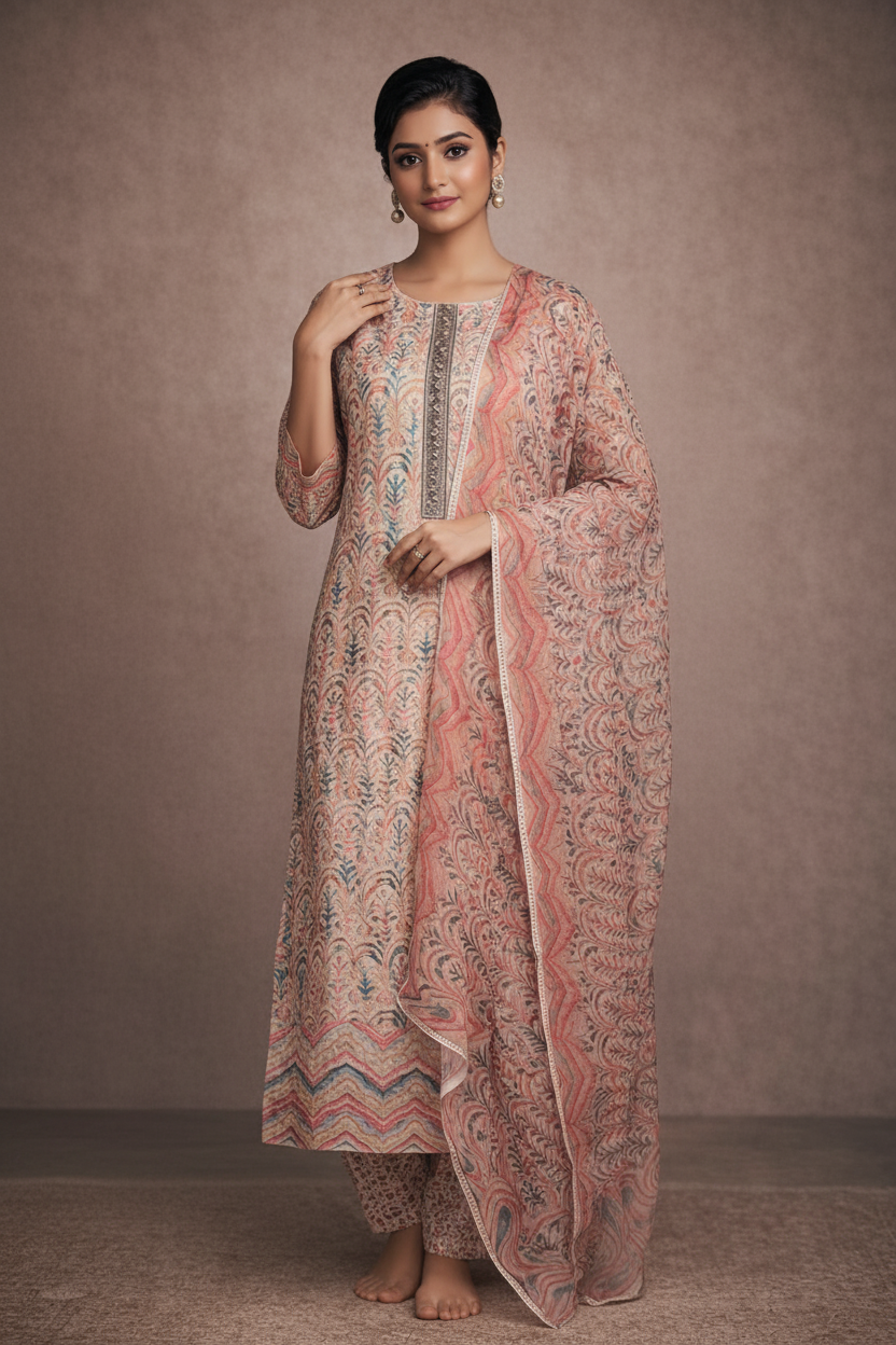 Dupatta adjustment