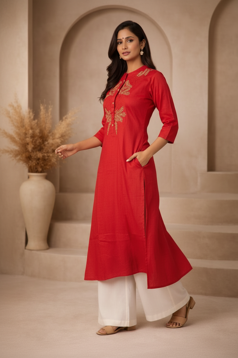 Dynamic walking pose