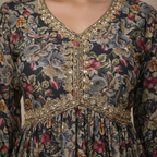 Embellished yoke detail close-up