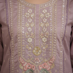 Embroidery detail close-up