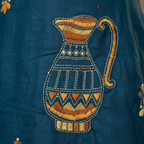Embroidery detail close-up