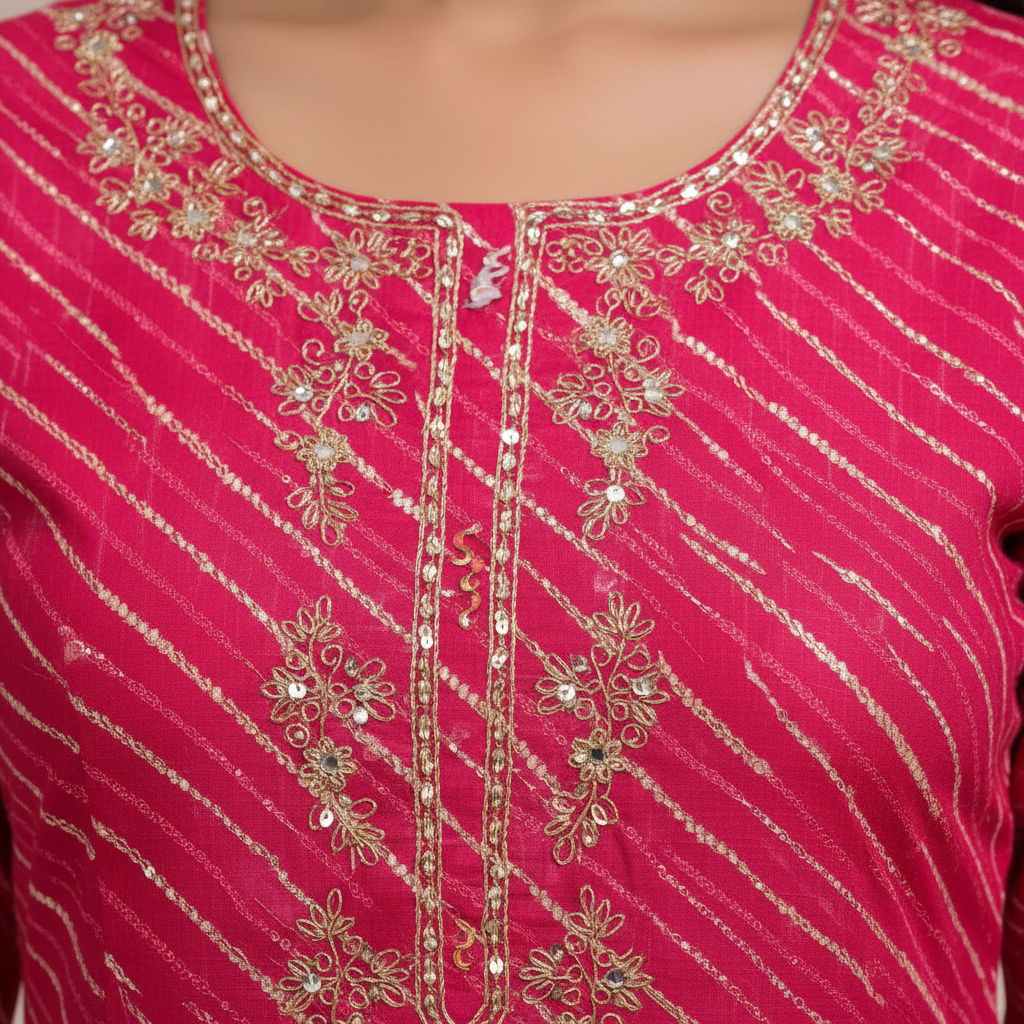 Fabric texture detail