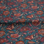 Floral print detail close-up