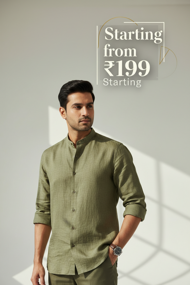 make him wear a stylish shirt