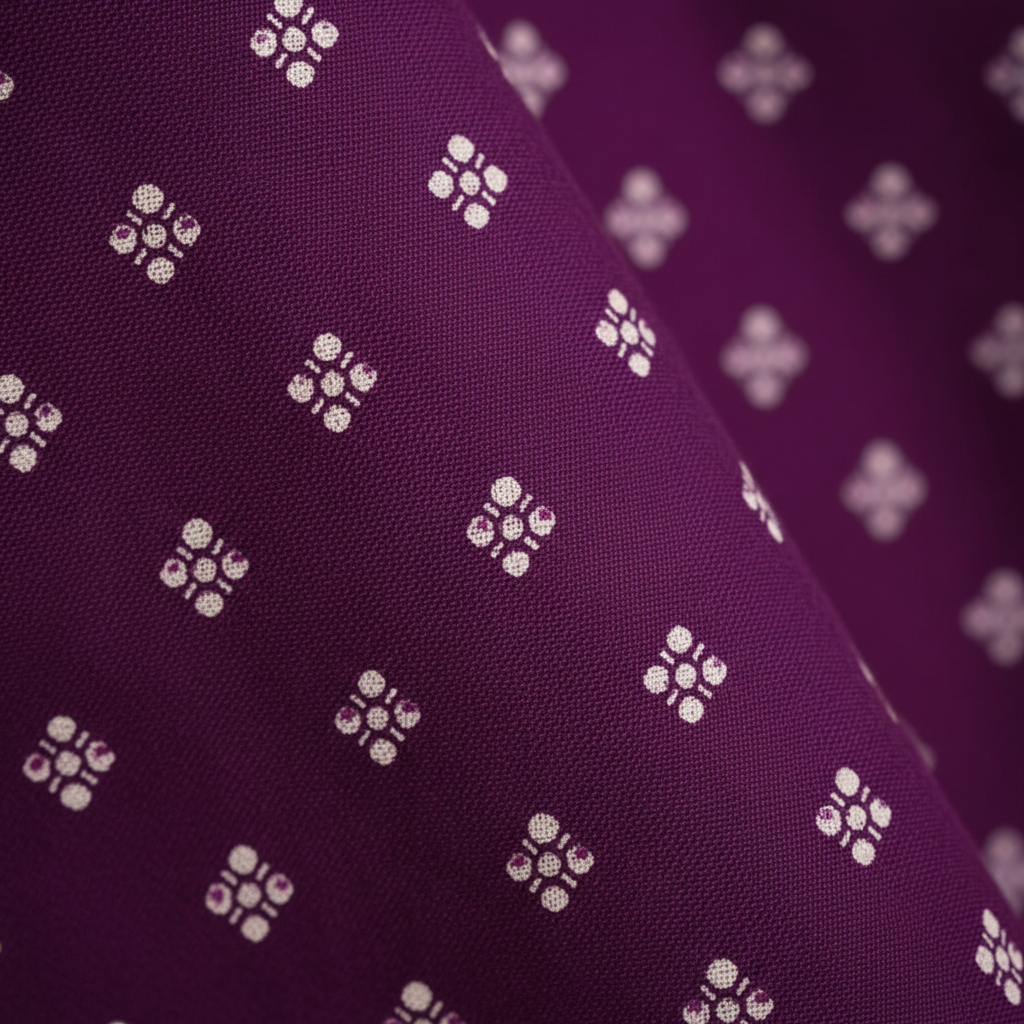 Print detail close-up