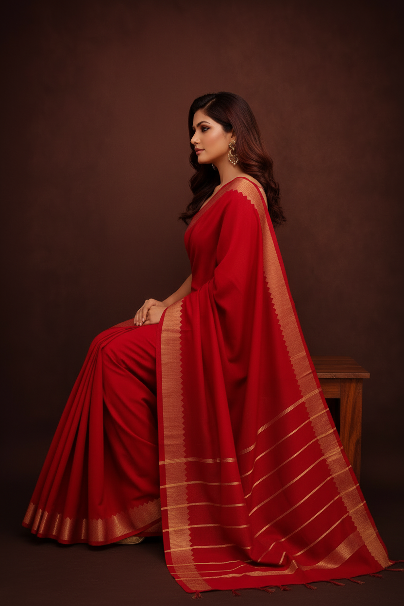 Seated graceful pose – side angle