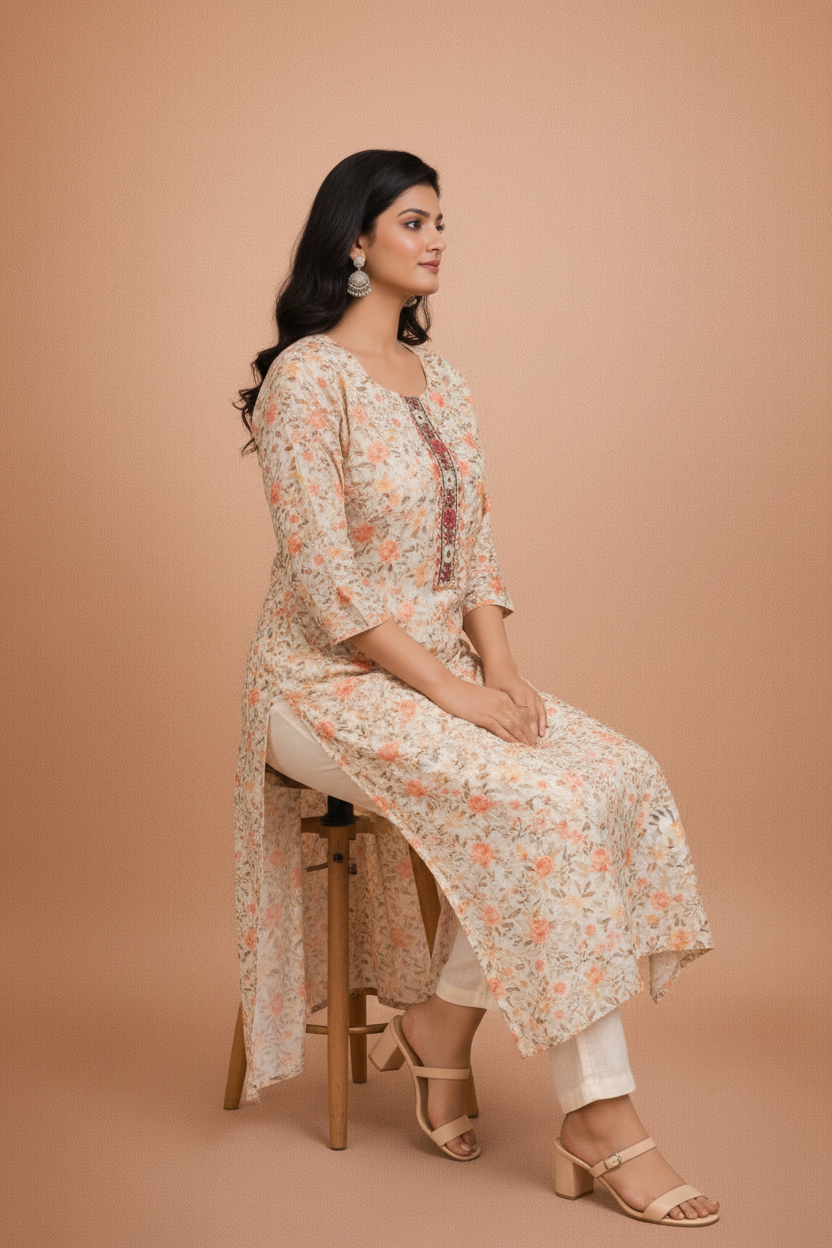 Seated side profile