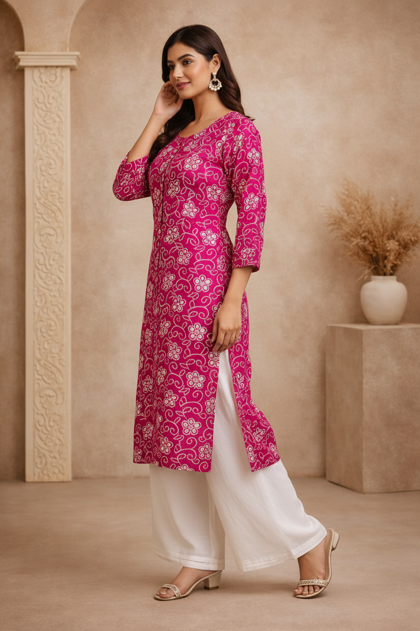 Side angle with A-line shape