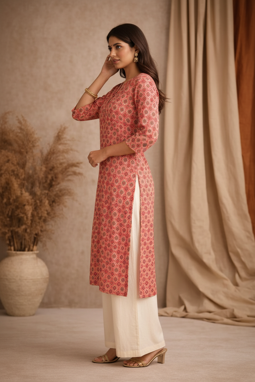 Side angle with slit detail