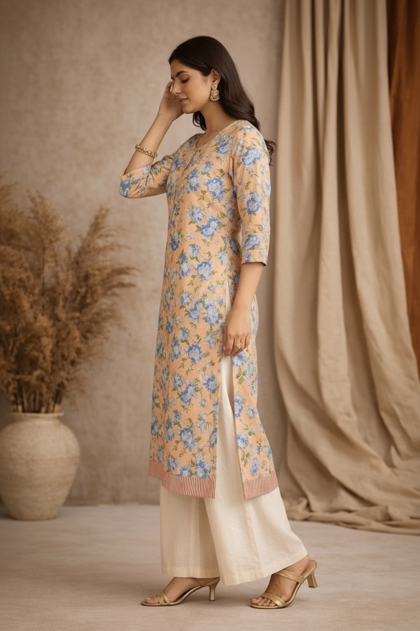 Side angle with slit detail