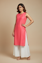 Solid Coral with Palazzo