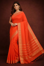 Standing pose – full saree drape