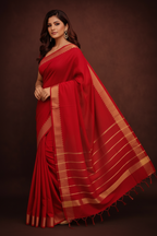Standing pose – full saree drape