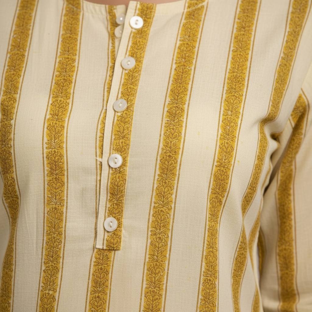 Stripe detail close-up